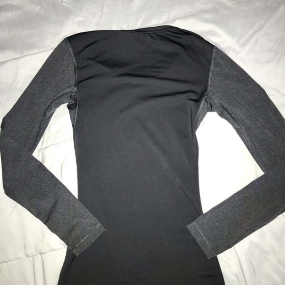 Nike Pro Women's Gray Long Sleeve Top - Picture 5 of 5
